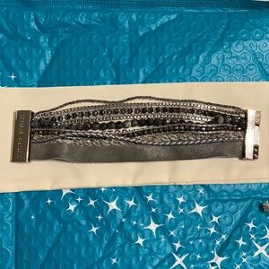 Victoria Emerson Silver Magnetic Bracelet